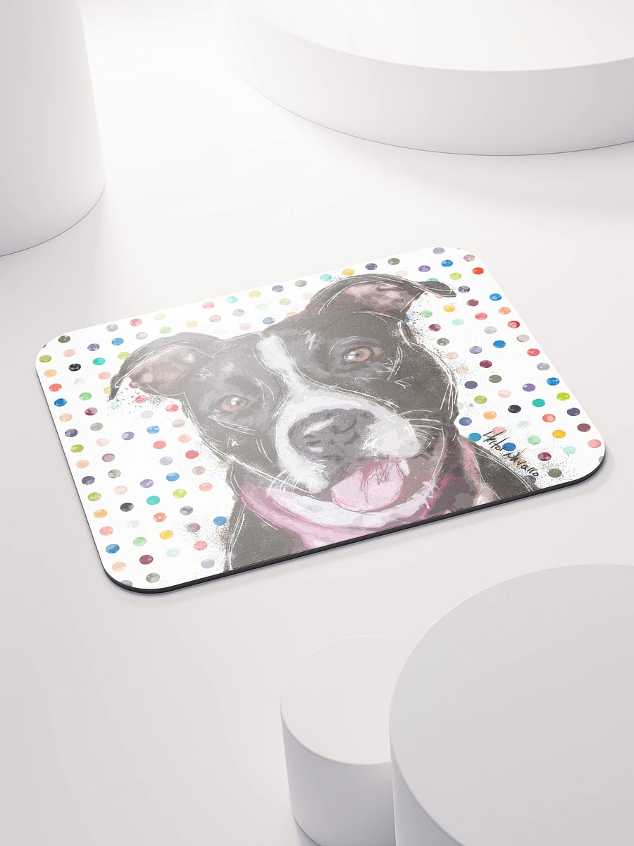 Alison the lovely Pit-bull Pop Art mouse pad product image (6)