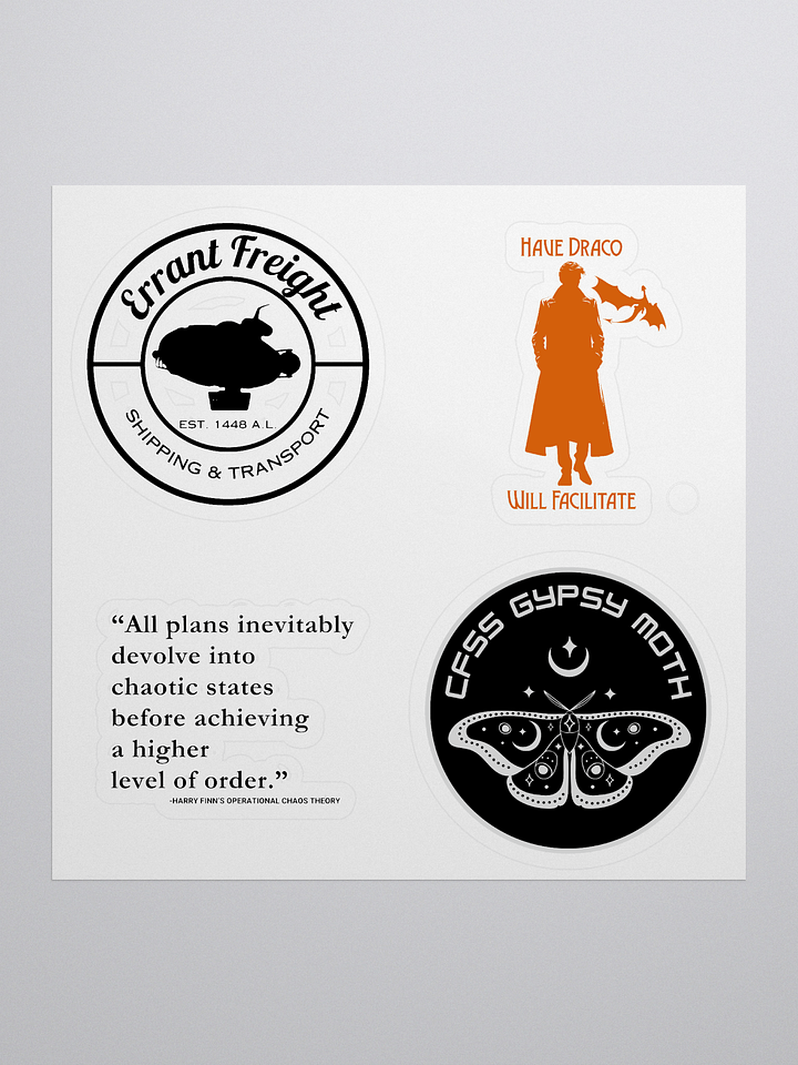 Outrageous Fiction Sticker Set product image (1)