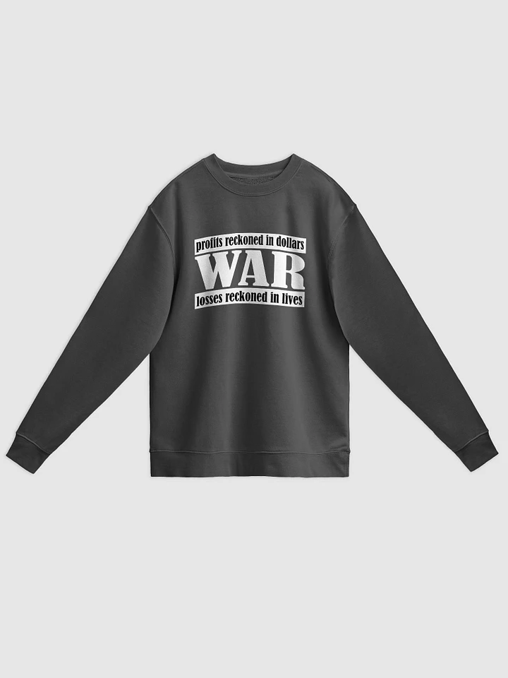 The Cost Of War - Independent Trading Co. Unisex Midweight Pigment Dyed Sweatshirt product image (1)