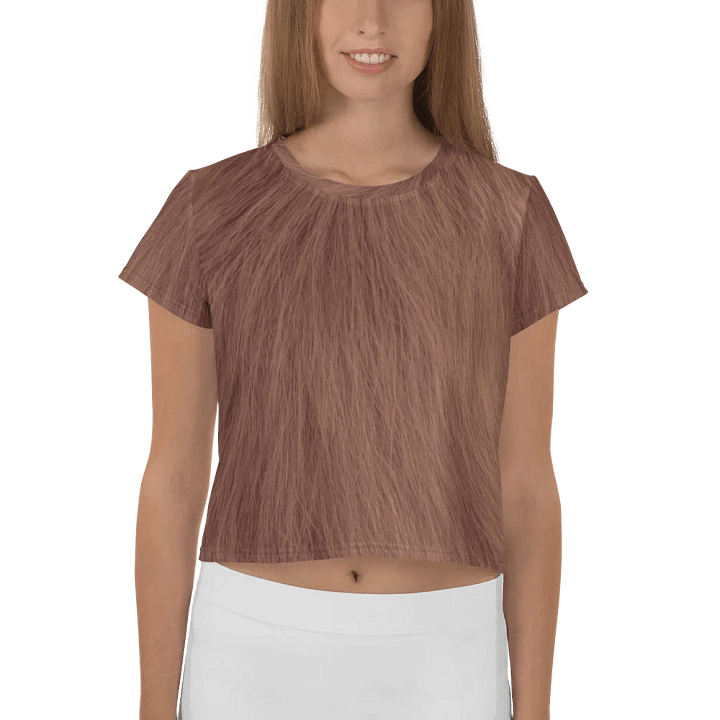 Cinnamon Cat Crop Tee product image (1)