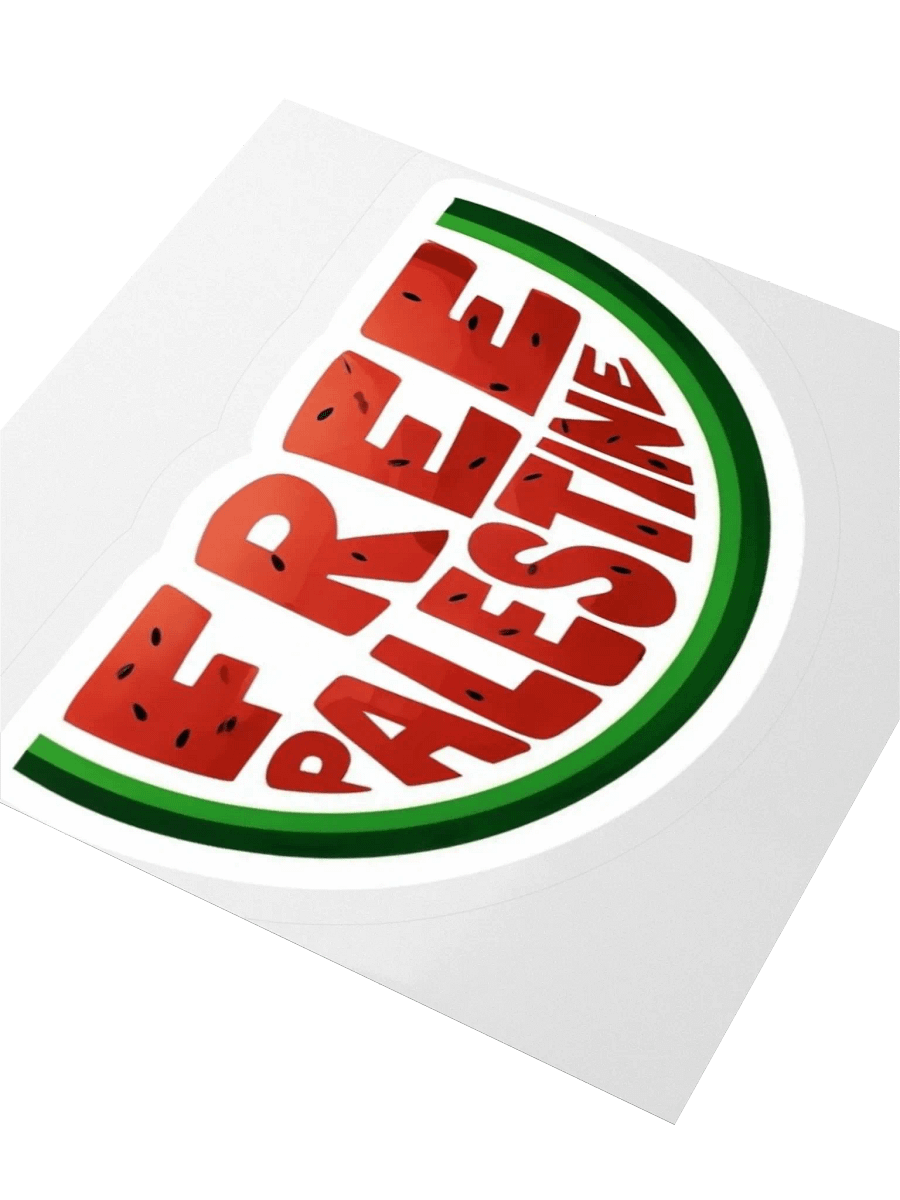 Watermelon Slice of Solidarity Stickers product image (3)