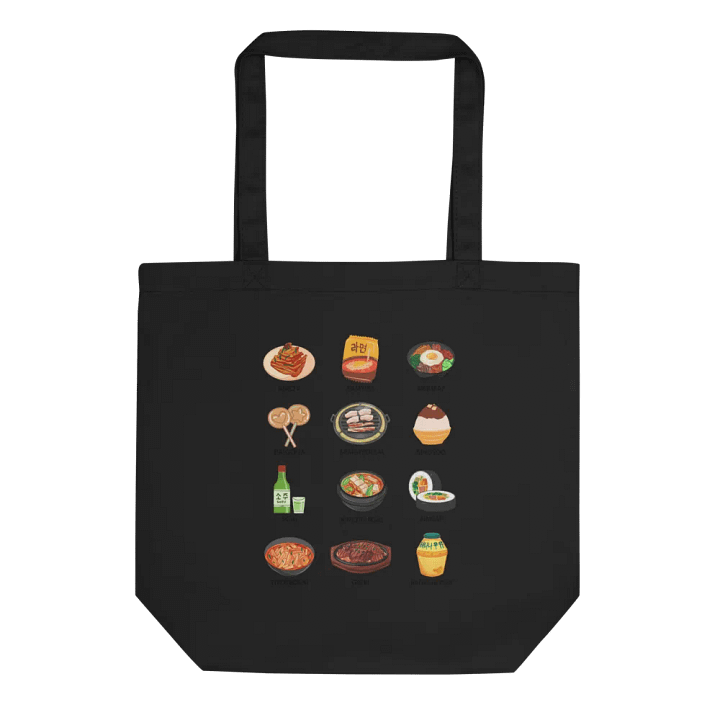K-Food Lover's Eco-Friendly Tote Bag product image (1)