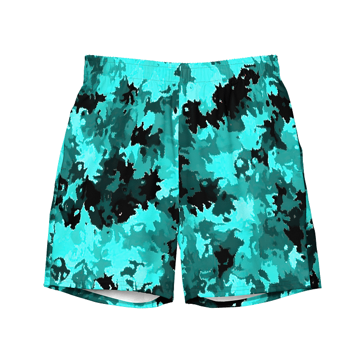 Oceanic Teal Swim Trunks product image (1)