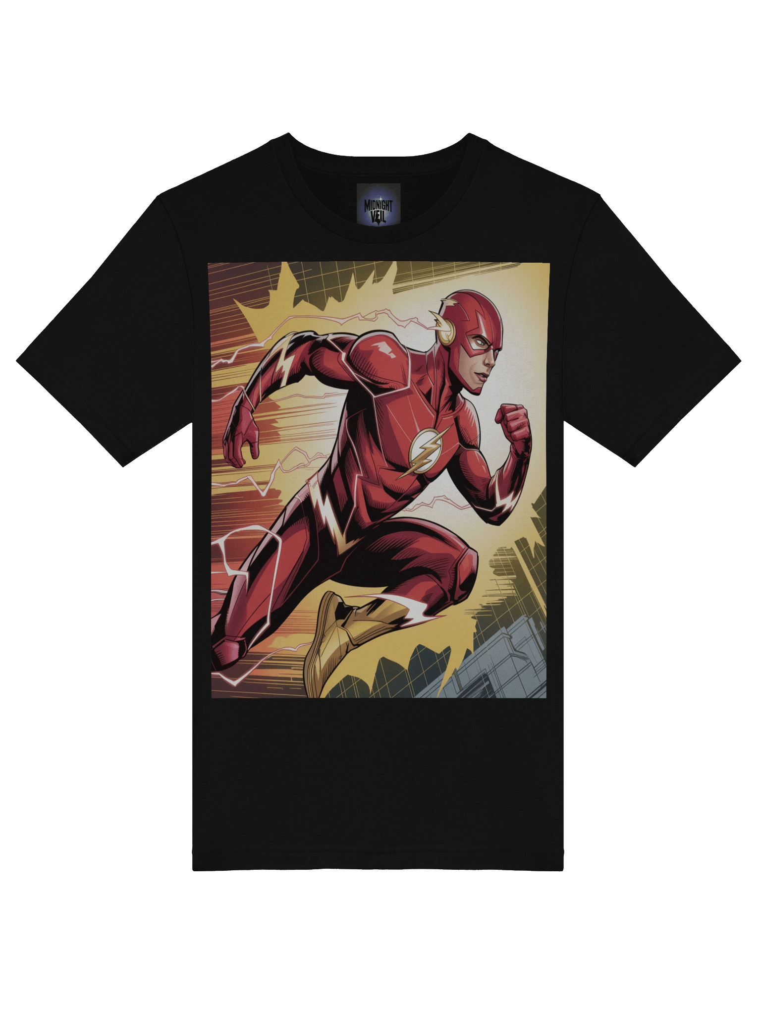 Lightning Surge: The Flash Dynamic Dash T-Shirt product image (7)