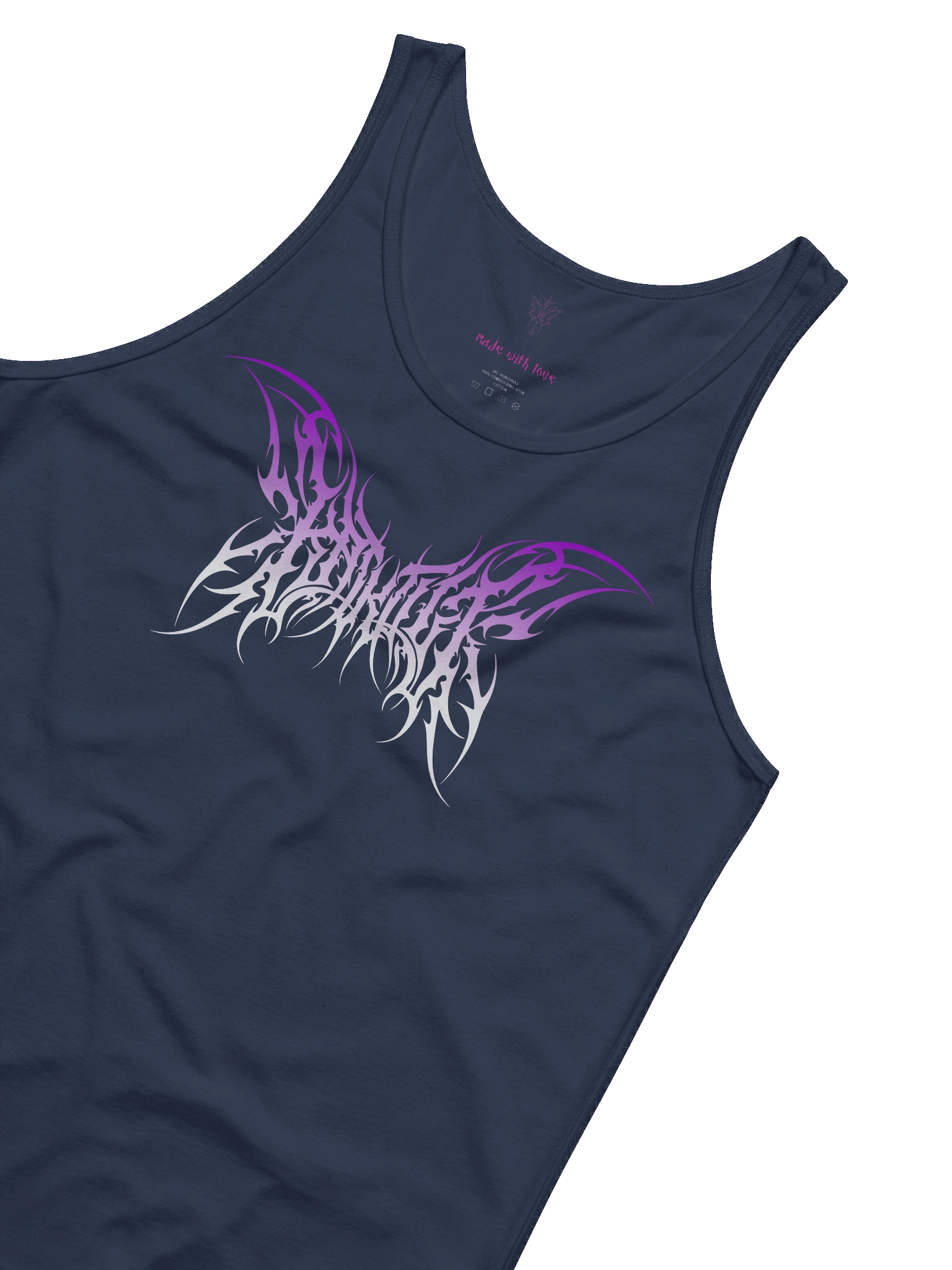 Kat Kult Tank (Purple & White Logo) product image (4)