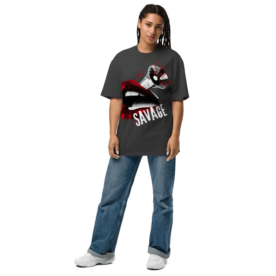 Savage faded tee product image (8)