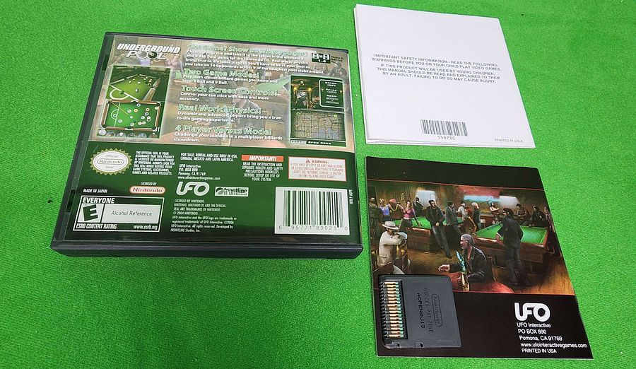 NINTENDO DS - DS Underground Pool - CIB product image (2)