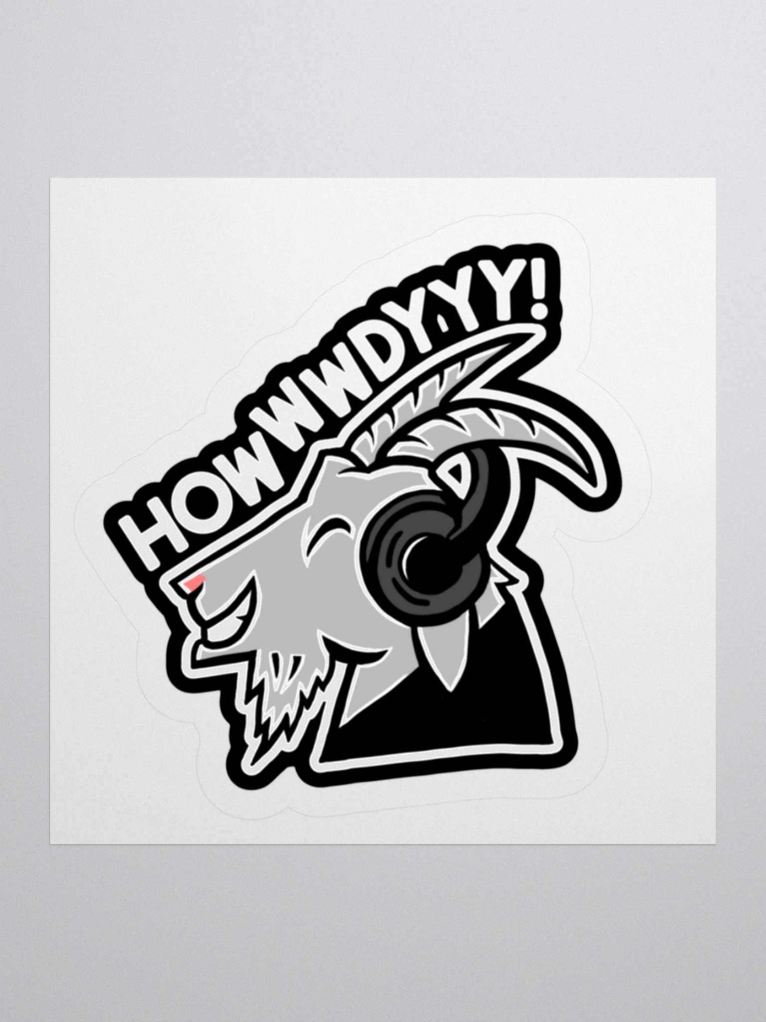 HOWDY STICKER product image (1)