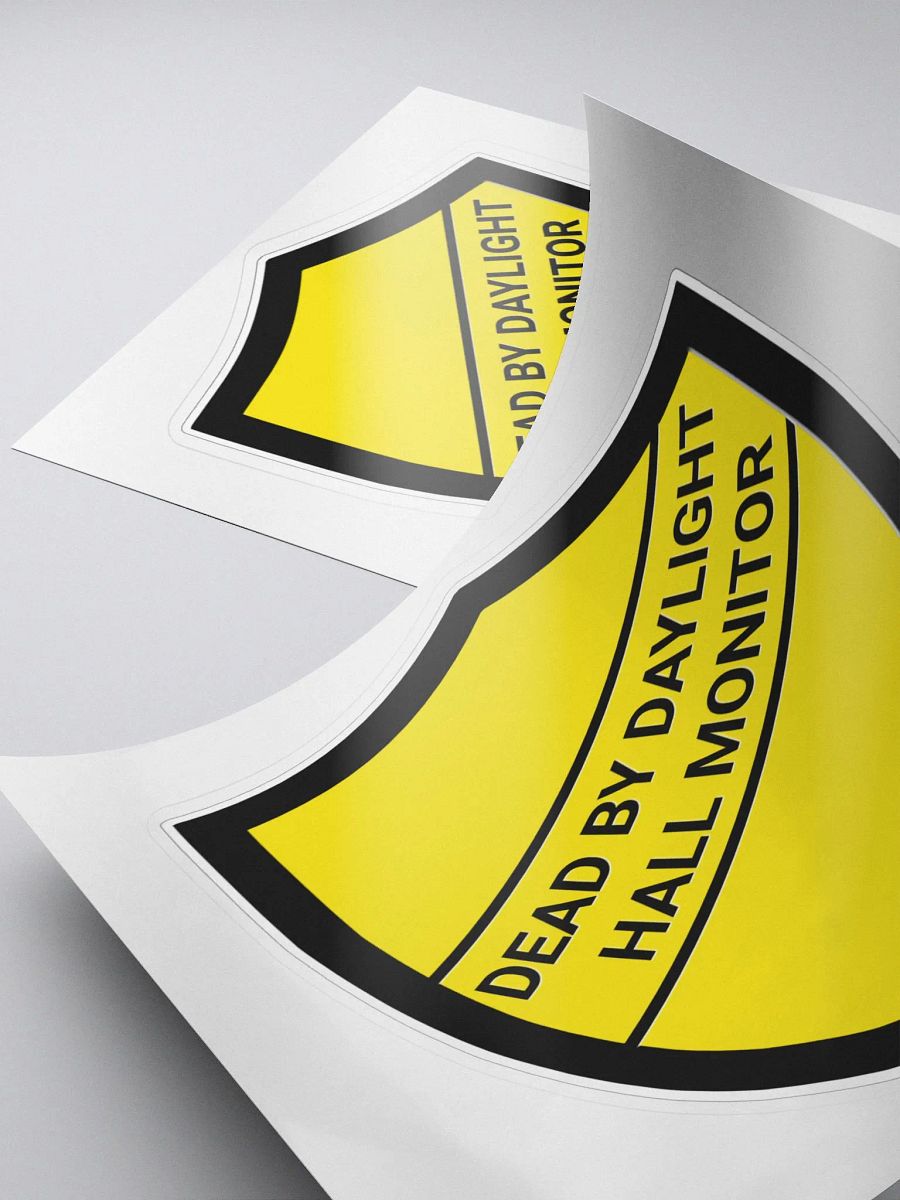 Hall Monitor Badge Sticker product image (4)