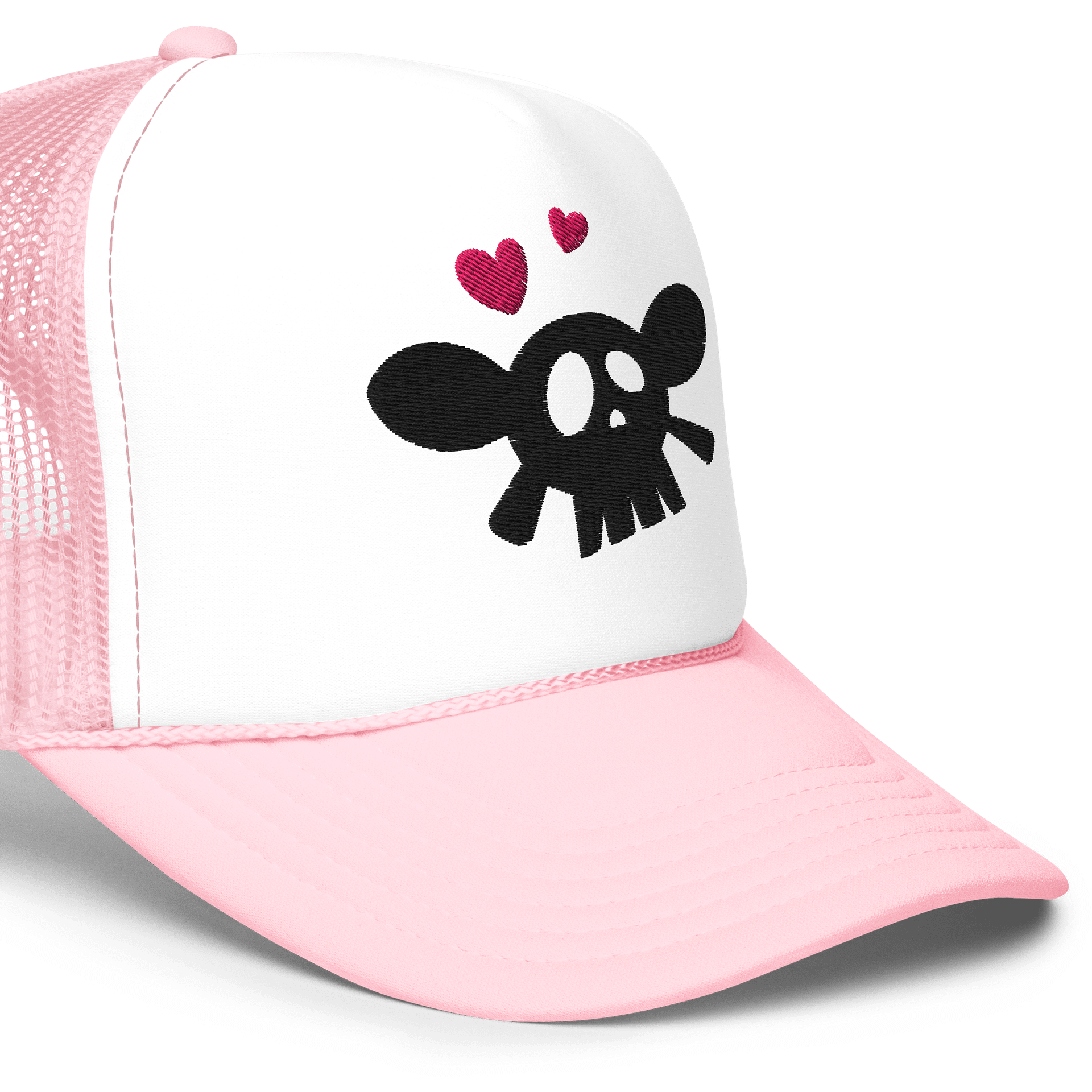 SiGH Embroidered Pink Trucker Hat product image (5)