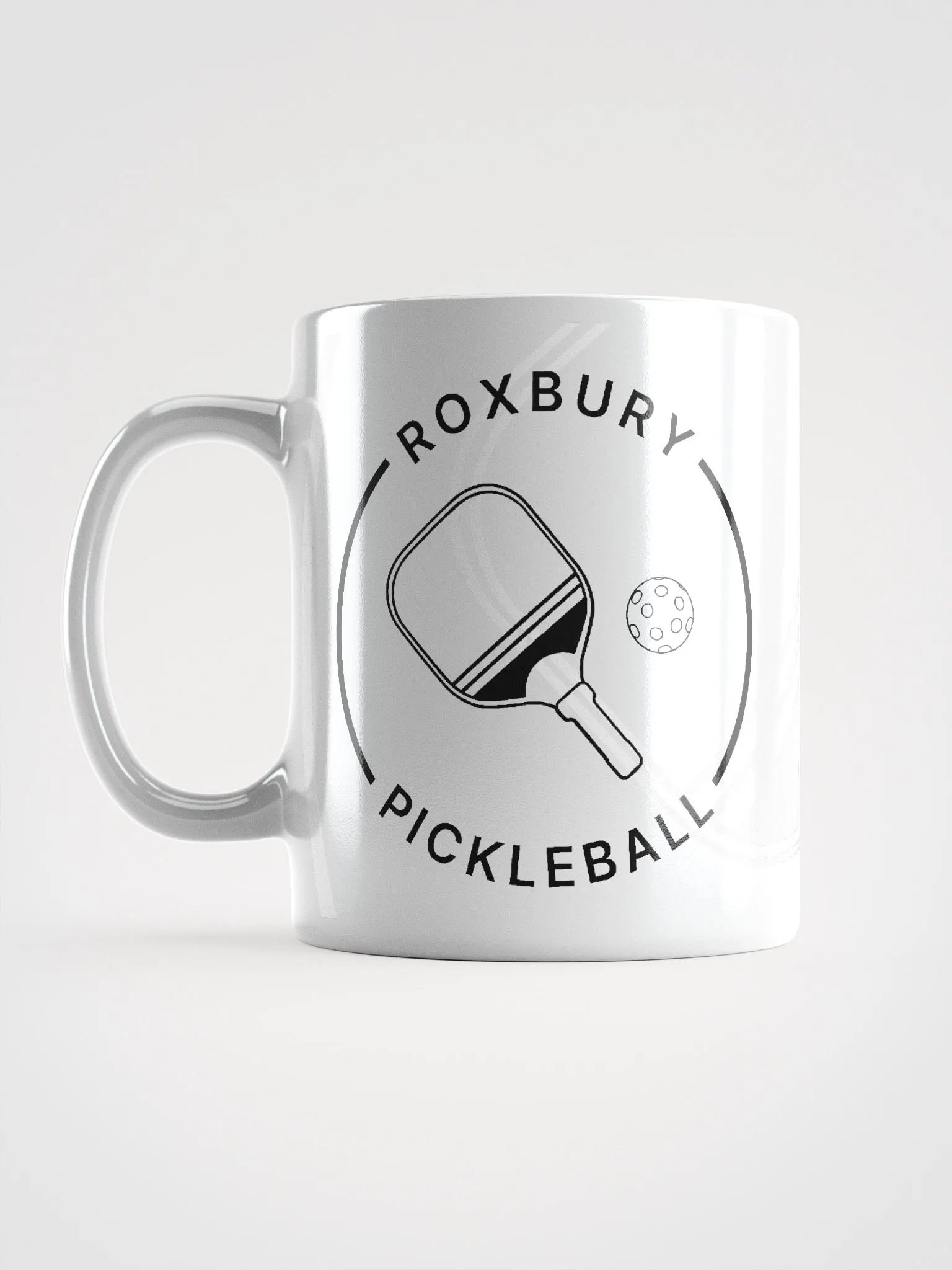 White Roxbury Pickleball Logo Mug product image (12)