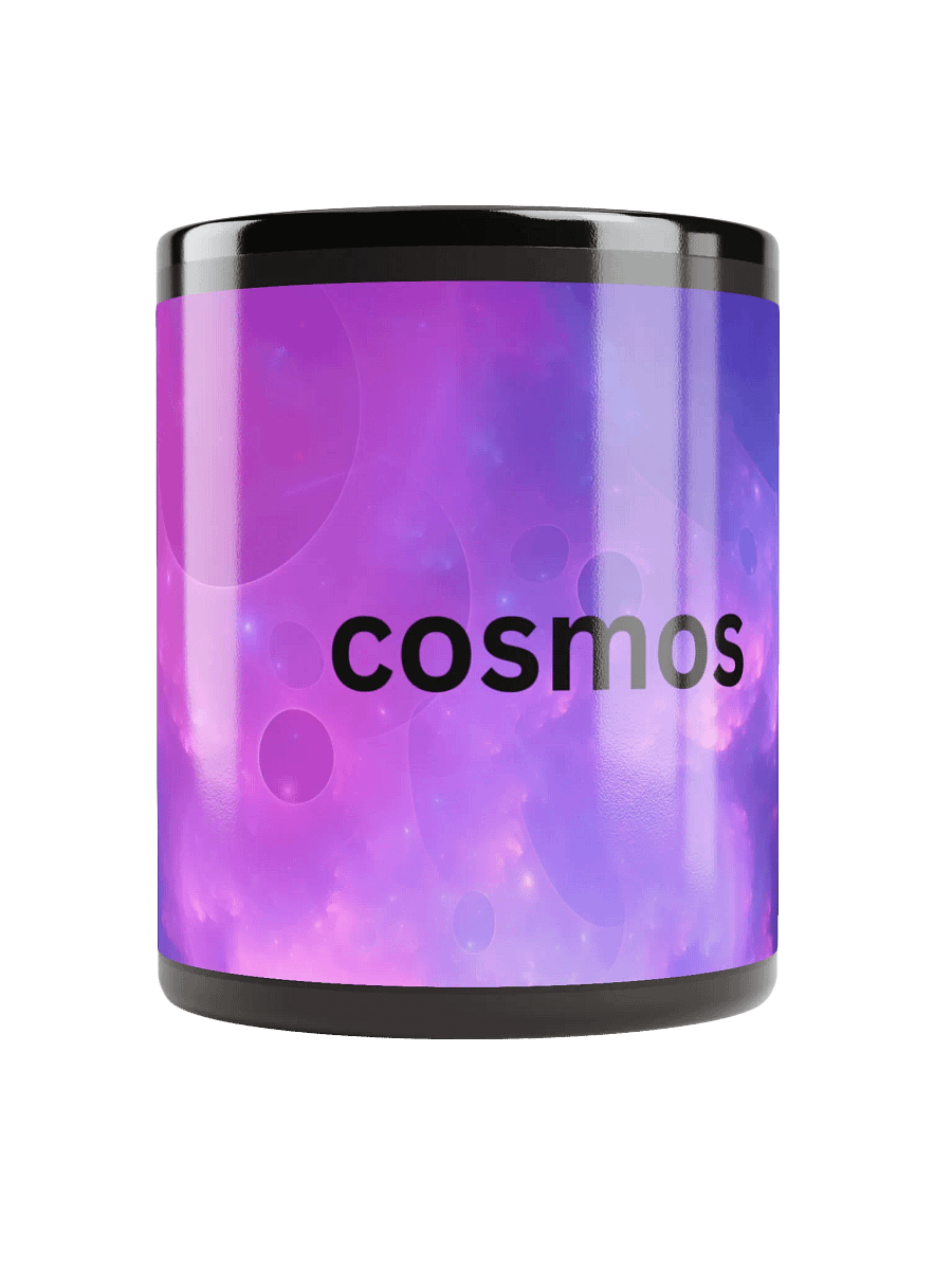Cosmic Nebula Black Mug product image (1)