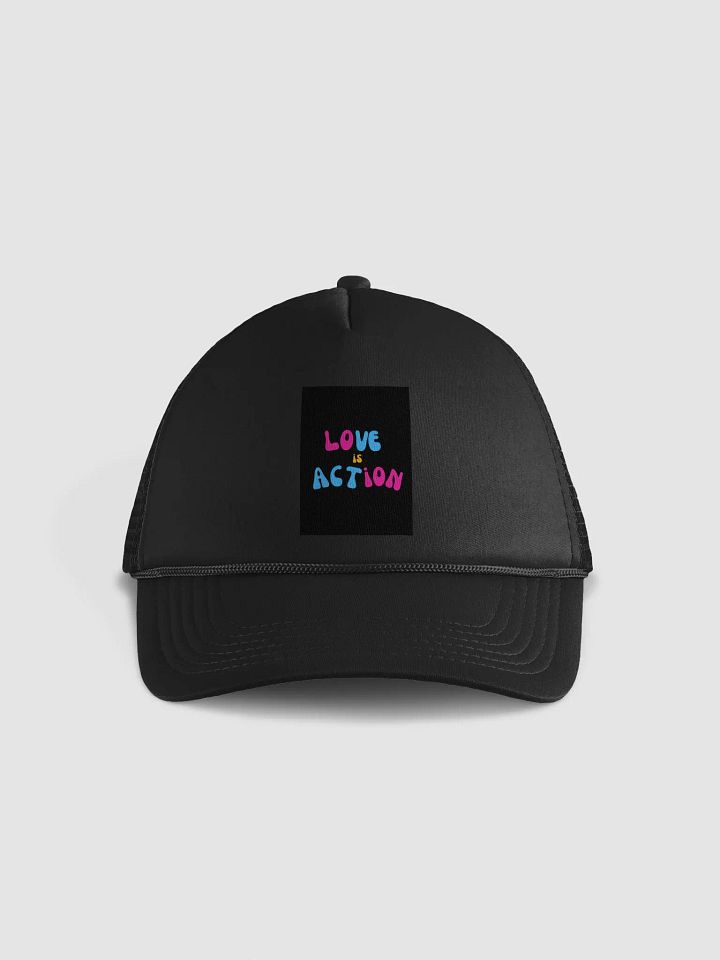 Love is Action - Trucker Hat Black product image (1)