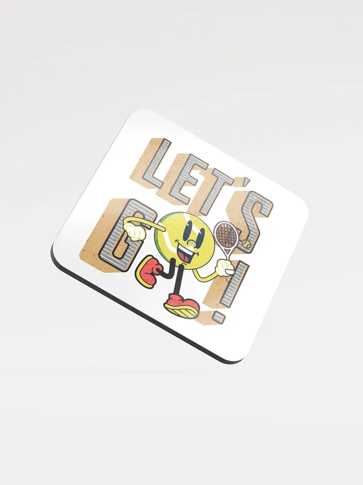 Lets Go Mascot Tennis Ball Coaster Set product image (2)