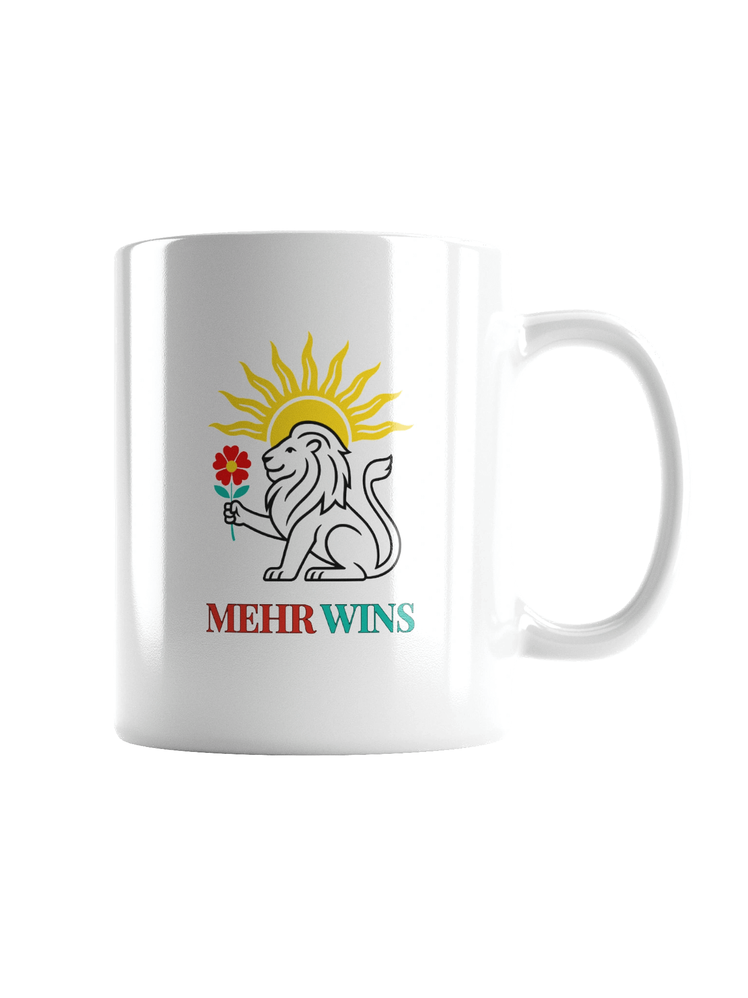 Lion Mehr Wins White Mug - MWC product image (5)