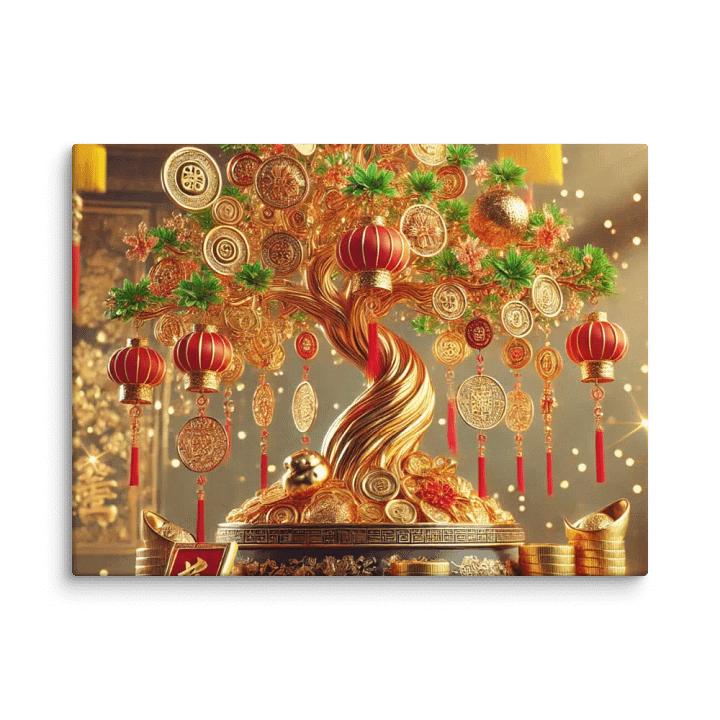 Canva money tree of prosperity, wealth, and good fortune product image (12)