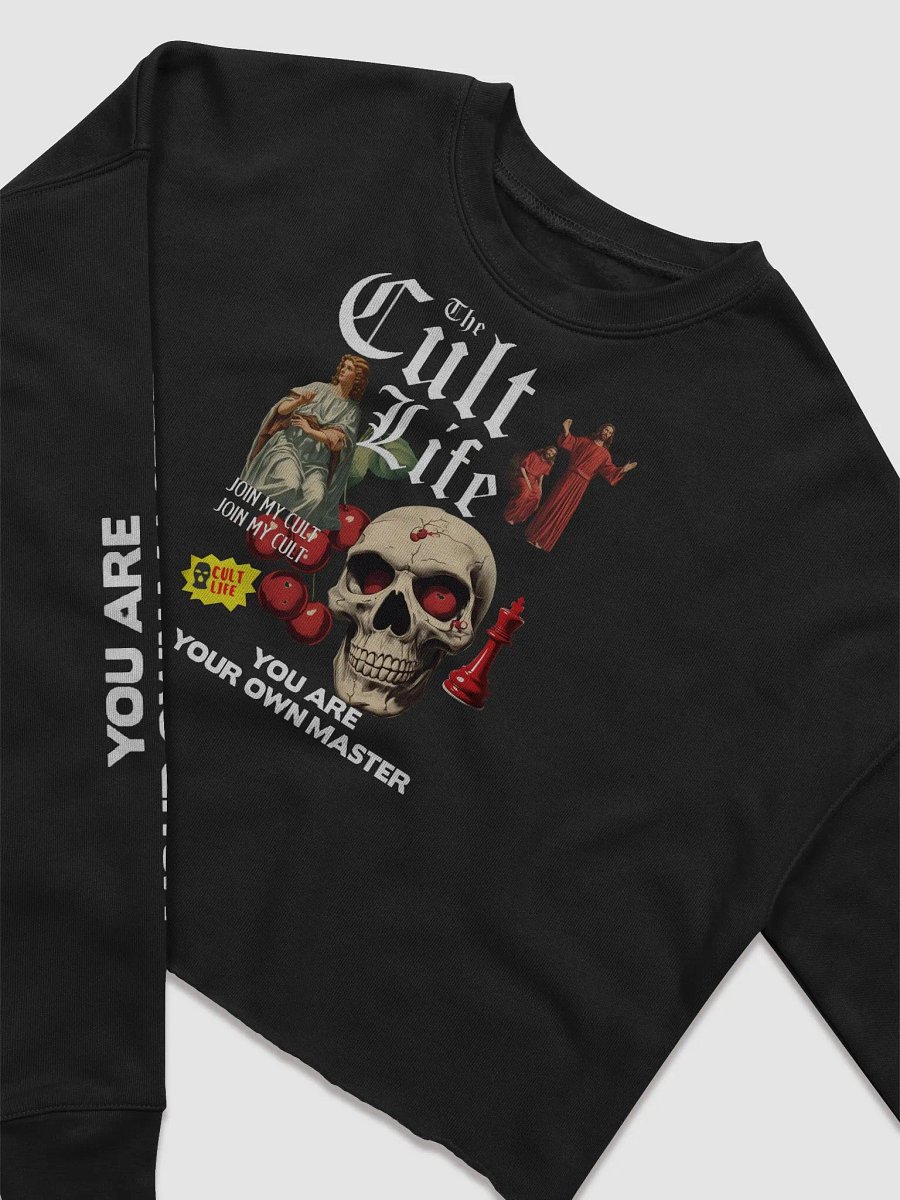 CHERRY SKULL CROP LONG SLEEVE product image (3)