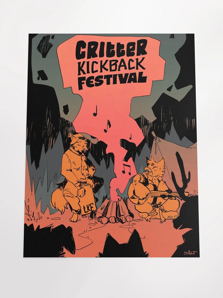Critter Kickback Poster product image (2)
