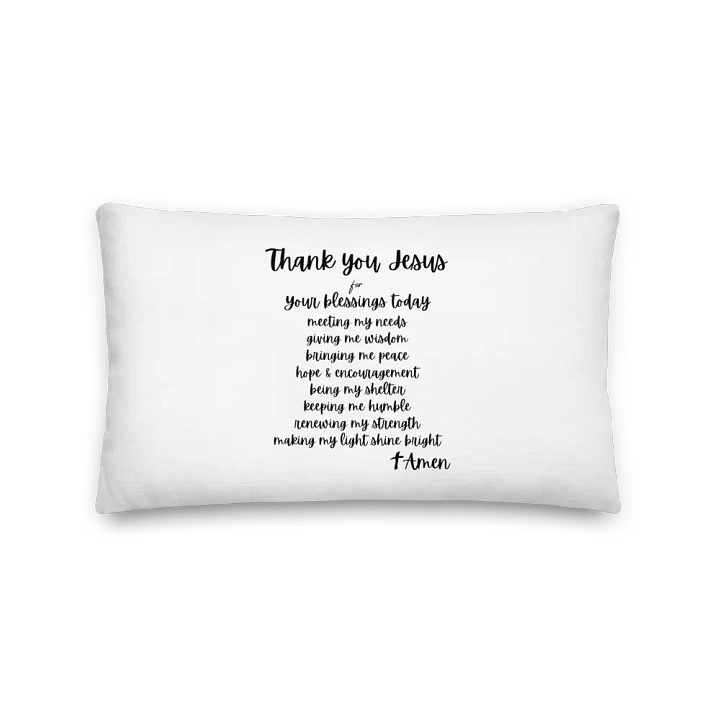 Blessings of Peace Premium Pillow product image (2)