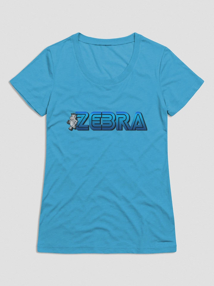 Zebra Retro Logo Womens Tee product image (12)