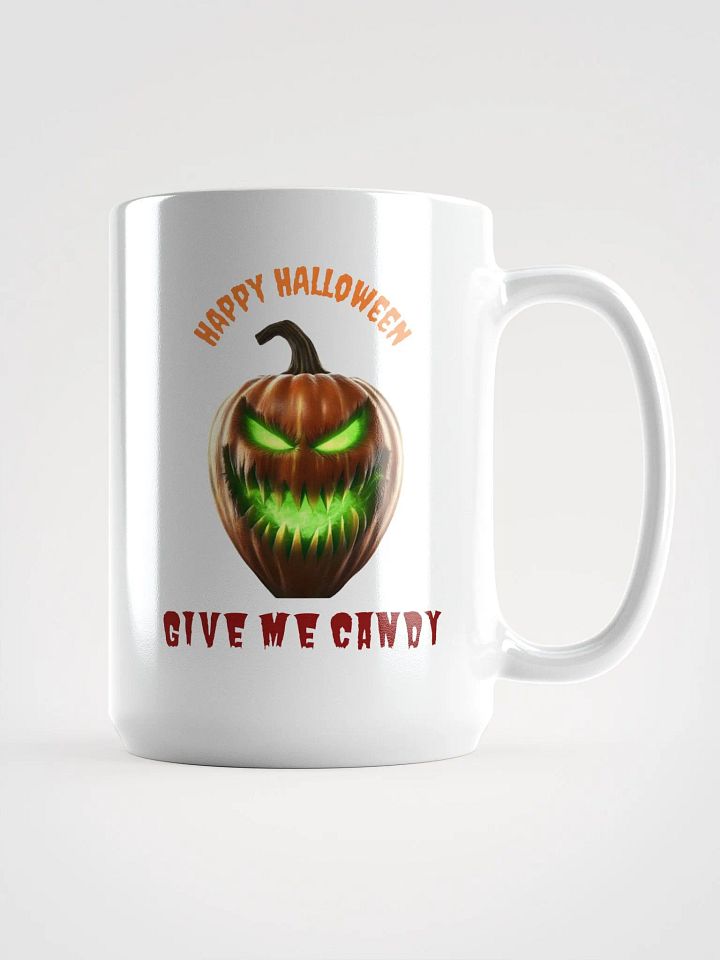 Happy halloween Give Me Candy white mug product image (1)