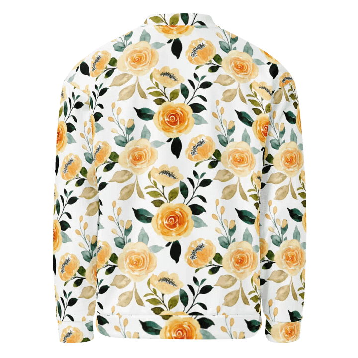 Yellow Rose Delight Bomber jacket product image (2)