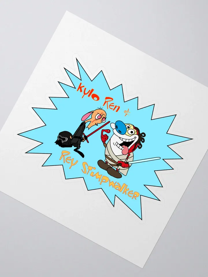 Kylo Ren & Rey Stimpwalker Sticker product image (6)