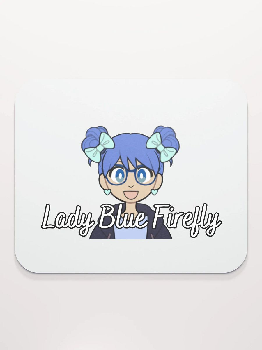 LadyBlueFirefly PNG Happy Mouse Pad product image (2)
