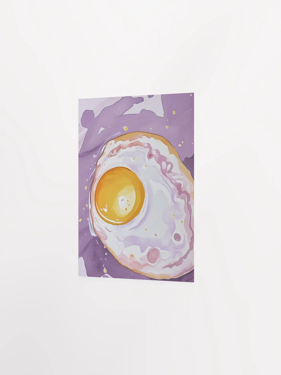 Vibrant Egg Yolk Illustration Poster product image (4)