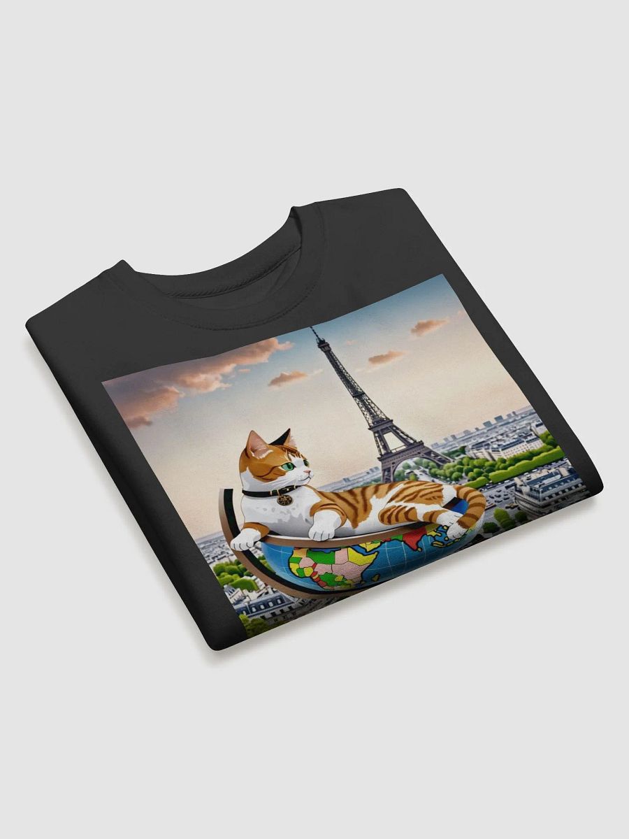 Whimsical Wanderlust Cat Sweatshirt product image (3)