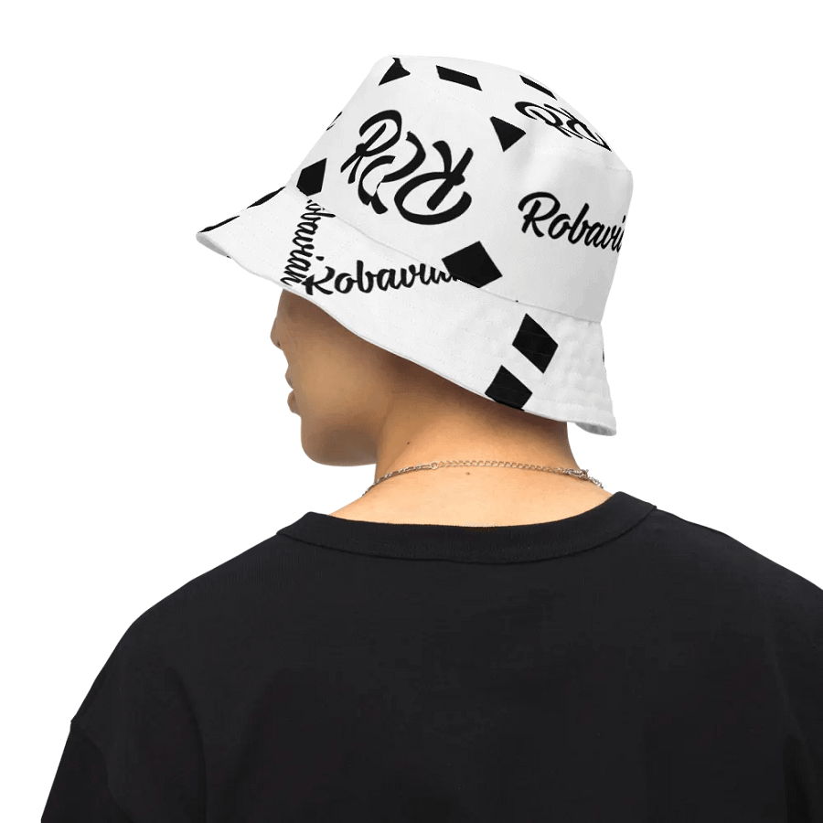 Robavian Black and WhiteBucket Hat product image (7)