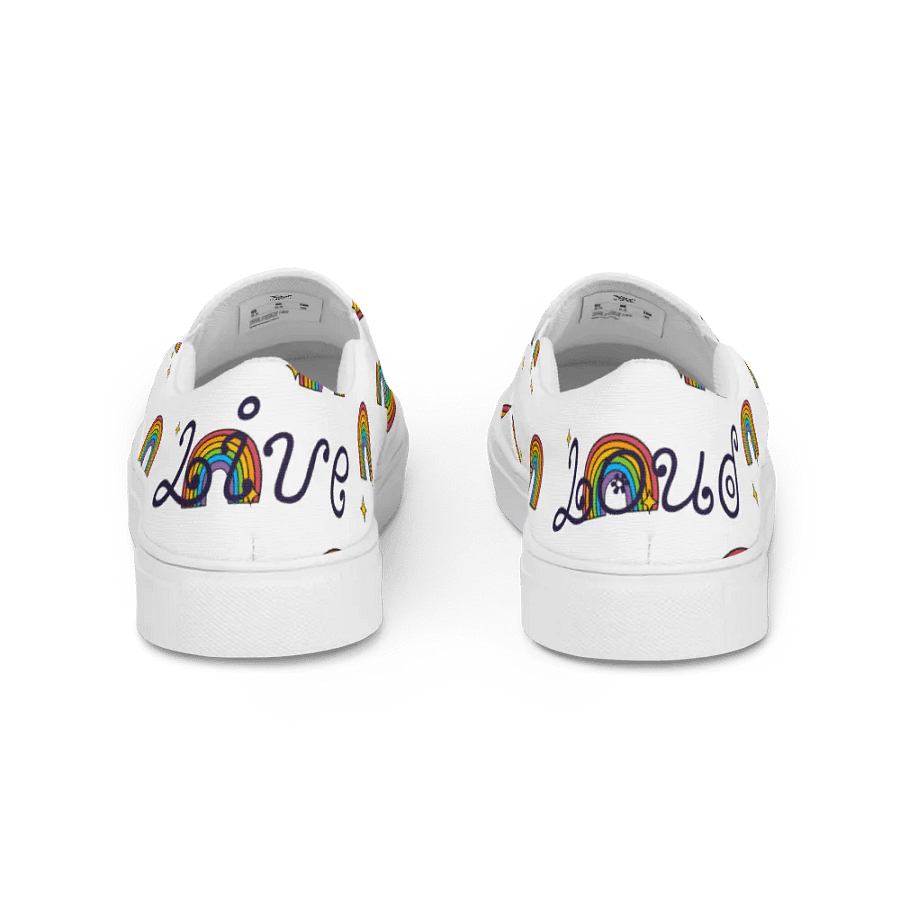 Love Rainbow Slip-On Canvas Shoes product image (4)