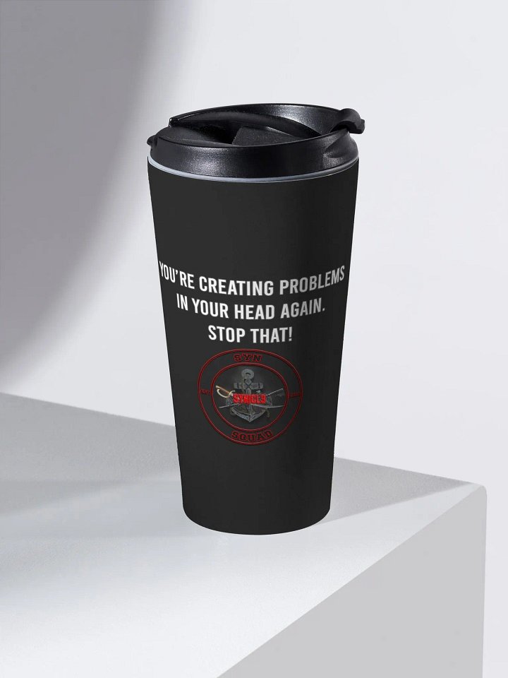 Creating Problems - Travel Mug product image (2)