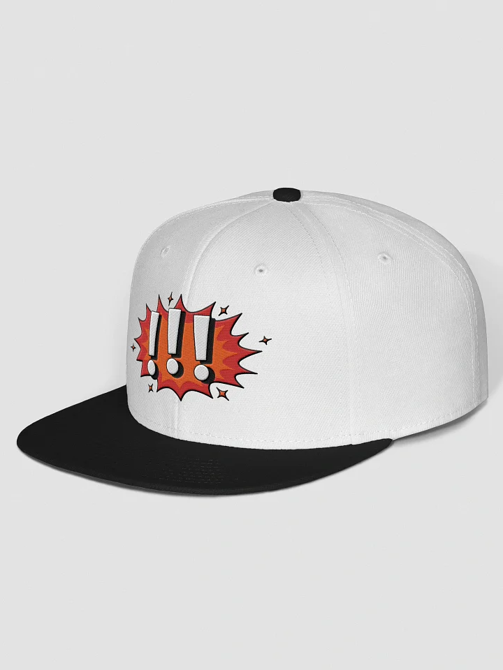 Dynamic Exclamation Snapback Cap product image (2)