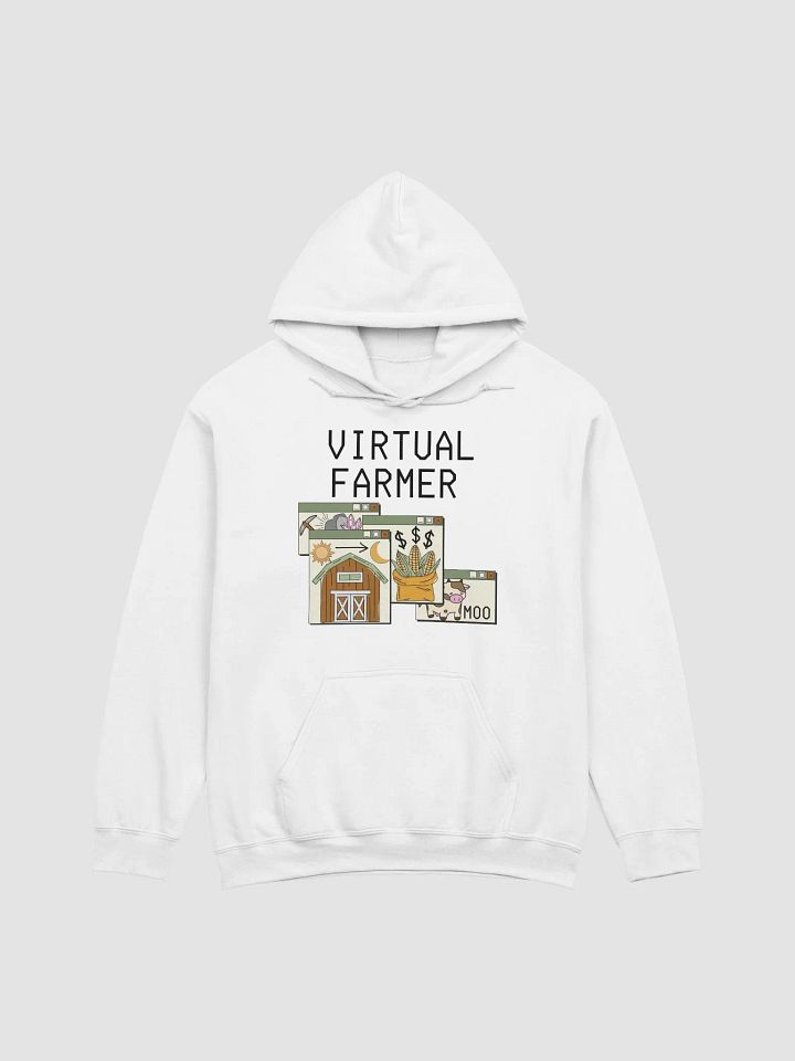 Virtual Farmer Hoodie - Black Text product image (101)