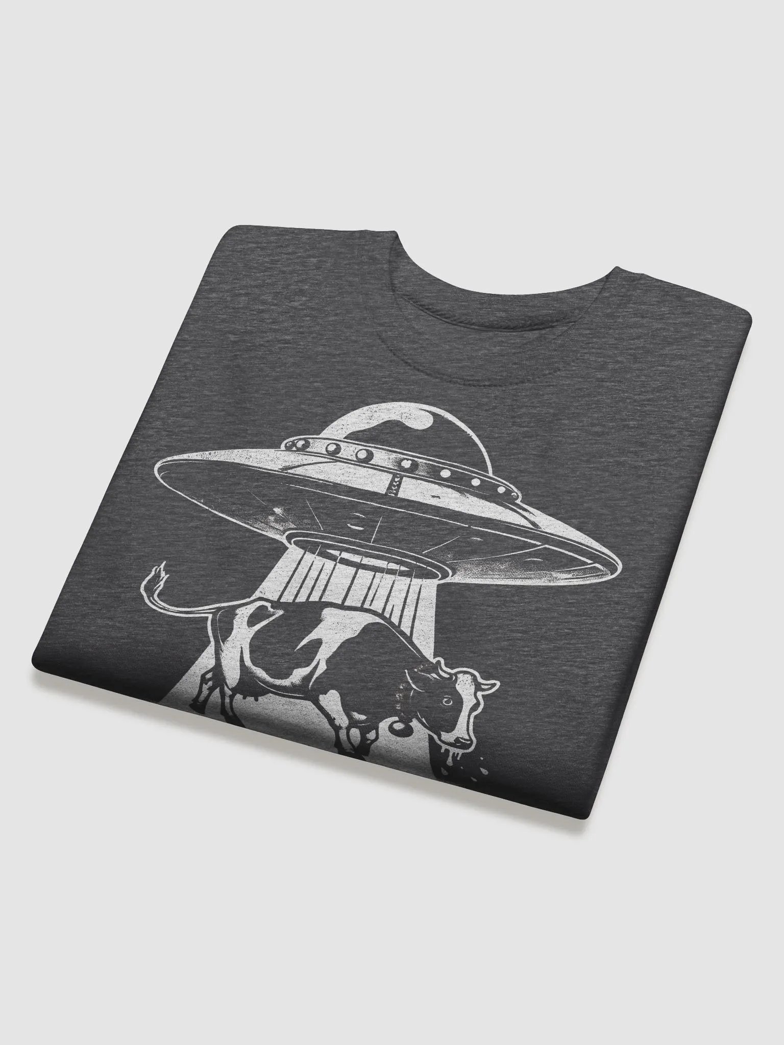 Cow and UFO Sweatshirt product image (3)