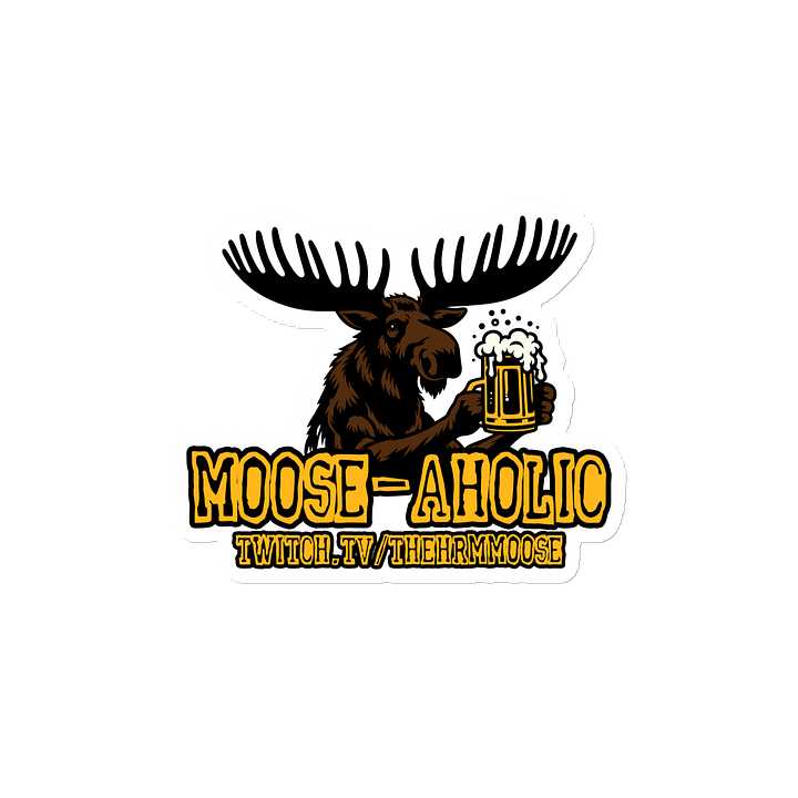 Moose-Aholic Magnet product image (2)