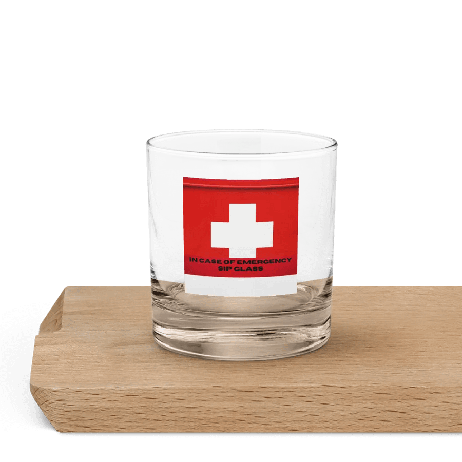 Emergency Sip Rocks Glass product image (5)