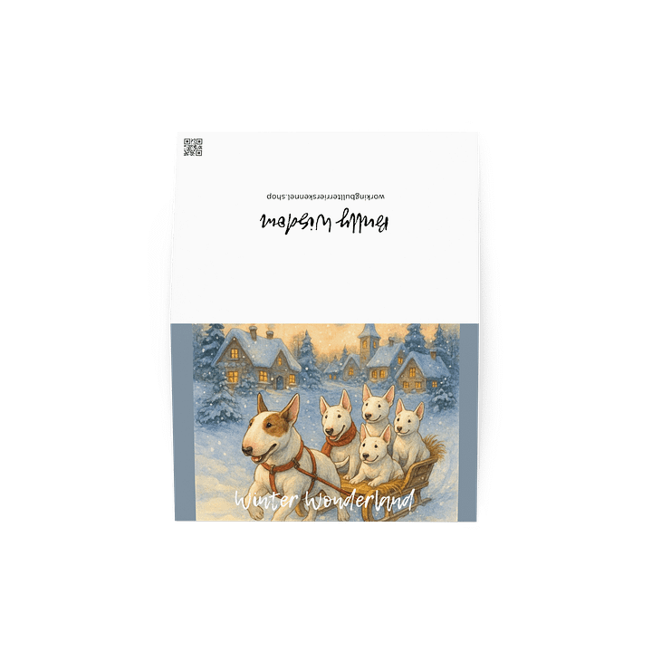 Bull Terrier - Winter Wonderland product image (4)