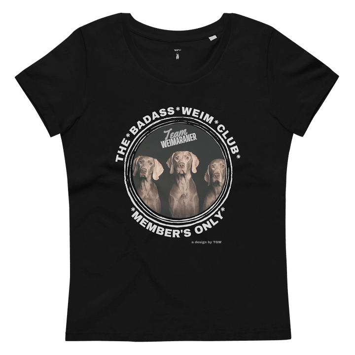 The Badass Weim Club - Stanley/Stella Women's Fitted Eco Tee product image (2)