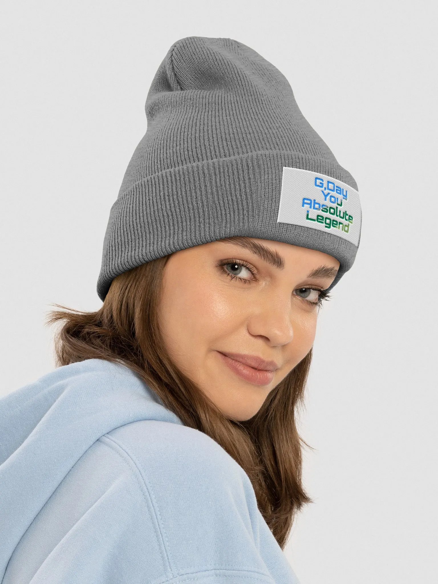 G'Day You Legend Beanie - Grey product image (1)