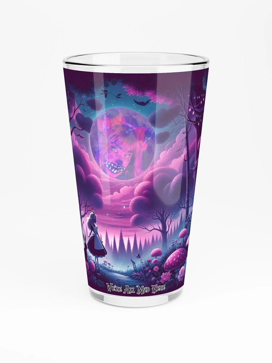 We're All Mad Here - Cheshire Cosplay Pint Glass product image (3)