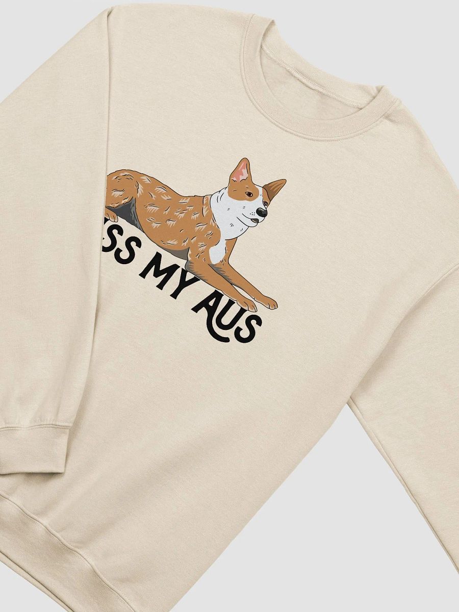 Kiss My Aus Sweatshirt of an Australian Cattle Dog | Funny Shirt for Red Heeler(2) and Herding Dog Owners product image (19)