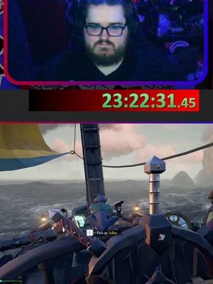 Monkey just thanos snapped in front of me #shorts #twitch #stream #seaofthieves #seaofthievesfunnymoments #monkey #pirate