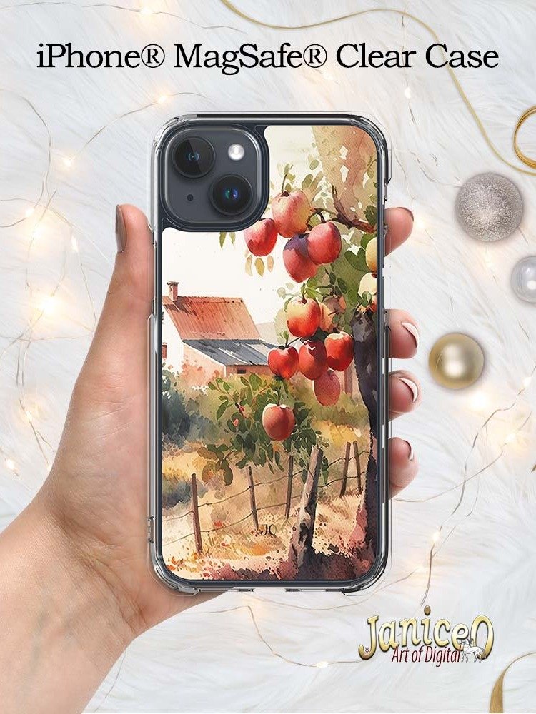 Core Protection - Rustic Apple Orchard iPhone® MagSafe® Clear Case product image (13)