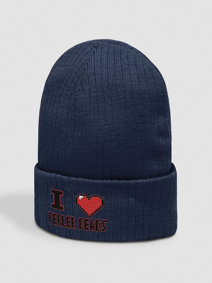 I Heart Perler Bead 2 Beanie product image (2)