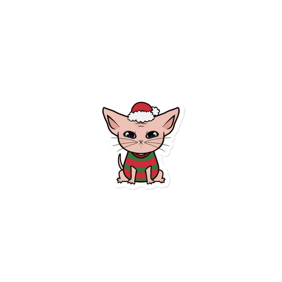 Christmas Kitty Magnet product image (1)