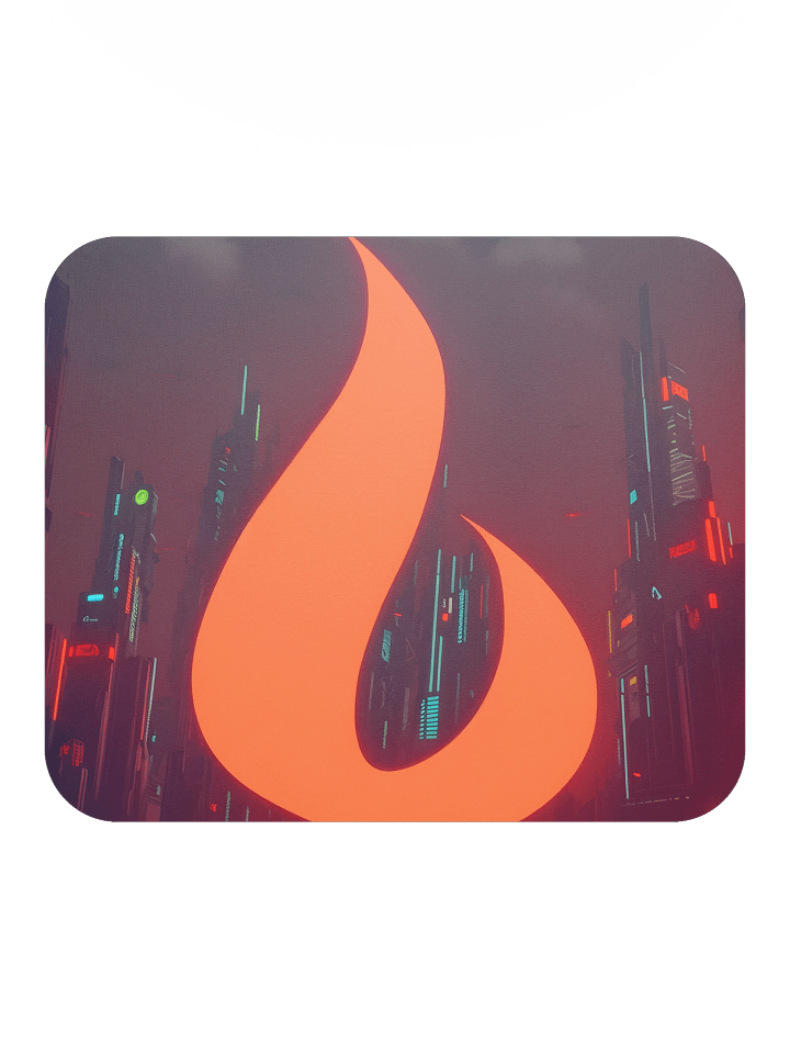 "Dystopian Burn" Mouse Pad product image (2)