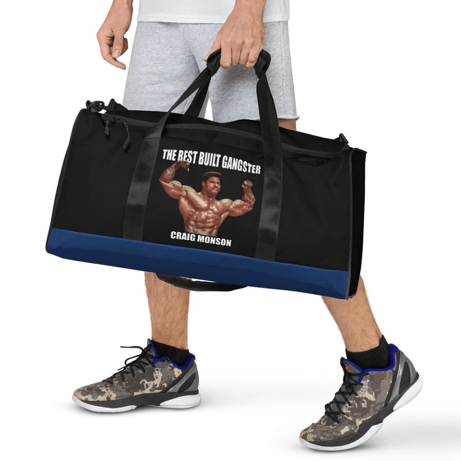 The Best Built Gangster Craig Monson Gym Bag product image (8)