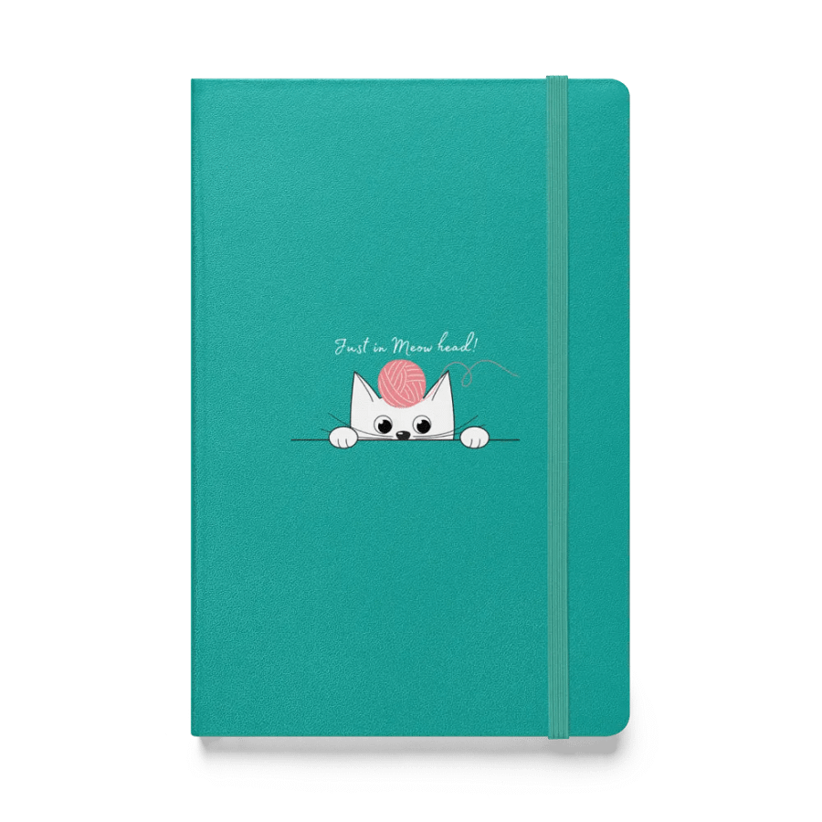 Just in Meow Head Notebook! product image (1)